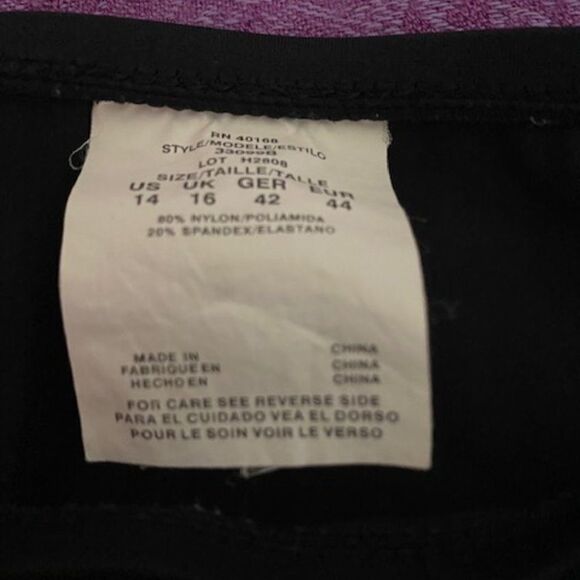 INC RN 40168 Modele/Estilo swim suit bottoms, size 14 - Picture 3 of 3